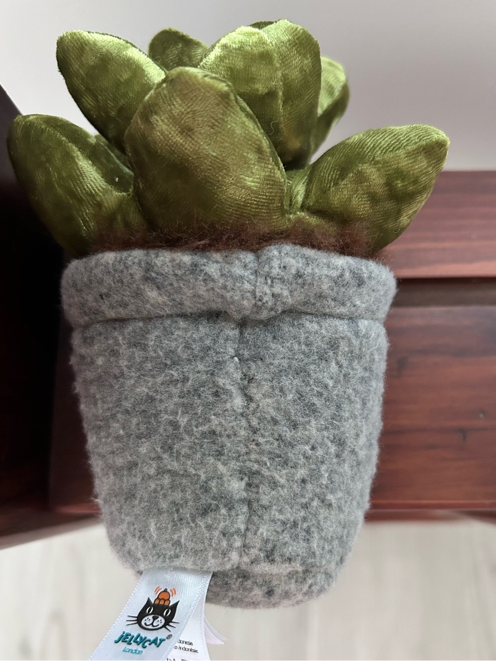 Jellycat Amuseables Retired Silly Succulent Jade plush toy - Picture 7 of 9